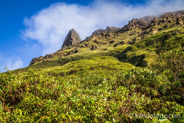 Randonnée à la Soufrière