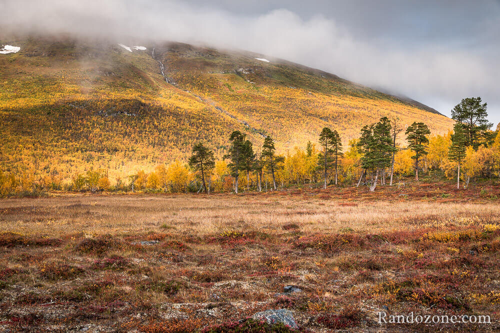Randonne dans le parc national d'Abisko