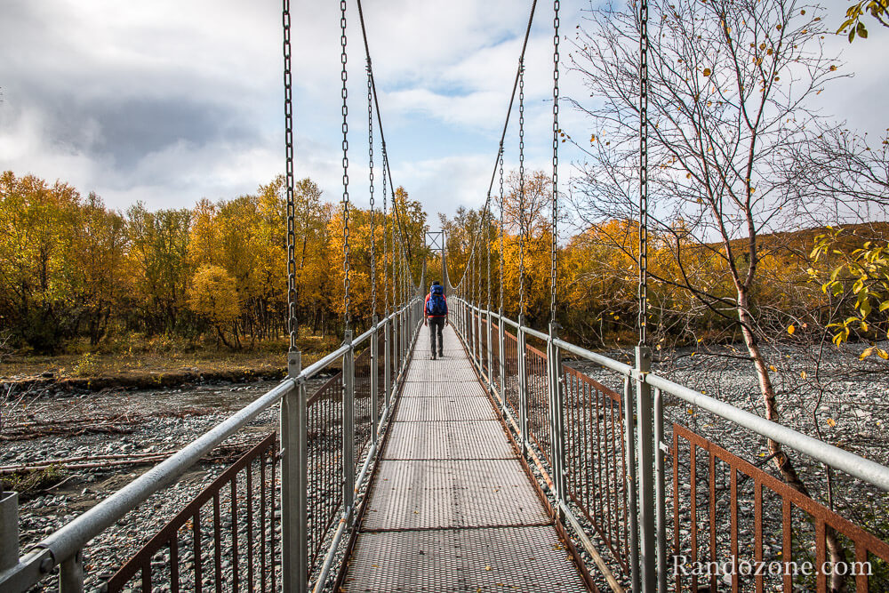 Randonne dans le parc national d'Abisko