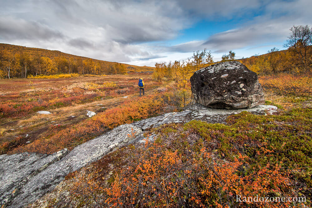 Randonne dans le parc national d'Abisko
