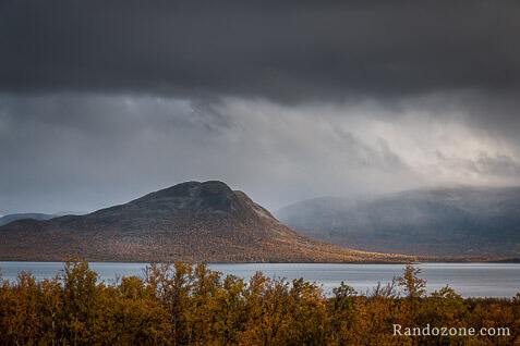 Depuis la route vers Abisko