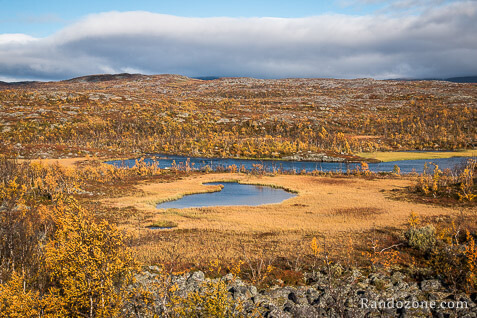 Depuis la route vers Abisko