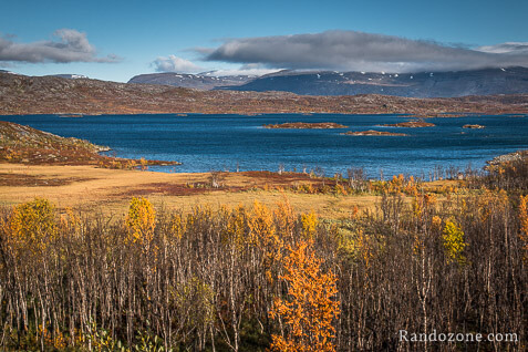 Depuis la route vers Abisko