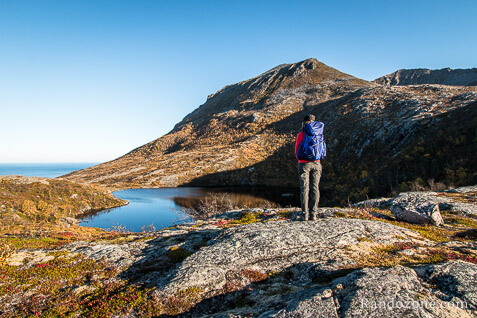 Au dessus du premier lac