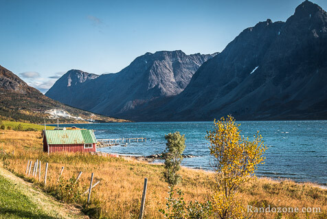 En route vers les Alpes de Lyngen
