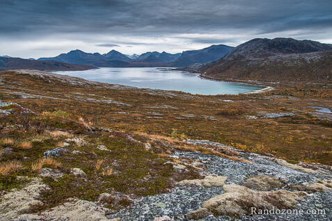 Randonne en Norvge prs de Tromso