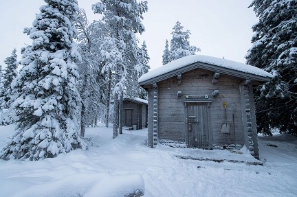 L'abri de jour Teeritupa en Finlande