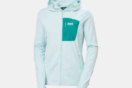 Veste polaire Versalite Hooded Fleece Jacket Femme couleur 537 BARELY BLUE