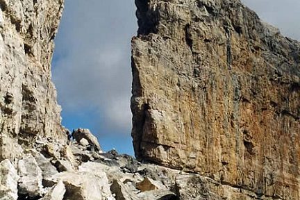 Brèche de Roland au retour du Taillon