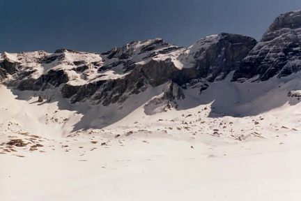 Cirque de Troumouse en hiver