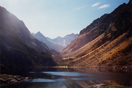 Belle lumière au lac de Gaube