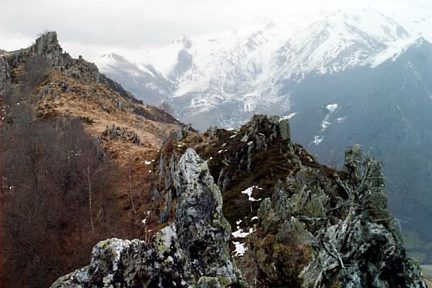 Vue depuis le sommet du pic de Pan