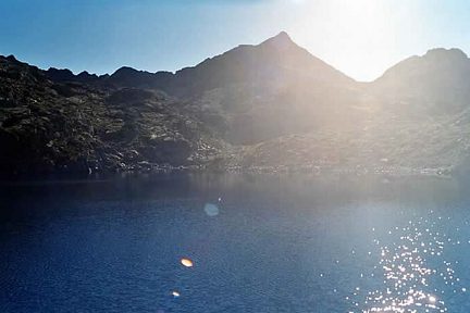 Lac au soleil