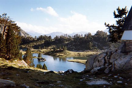 Lac de Bastan (lac du milieu)