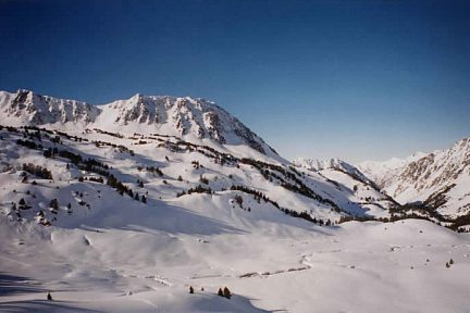 Vallon d'Aygues Cluses en ski de rando