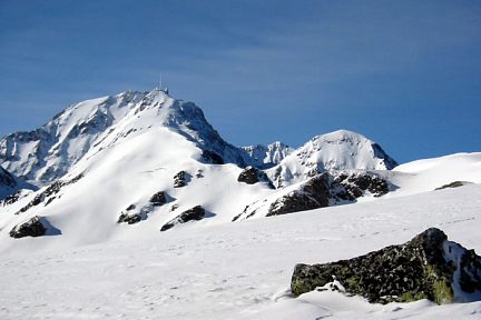Pic du Midi de Bigorre depuis le Liset de Hount Blanque, vue 1