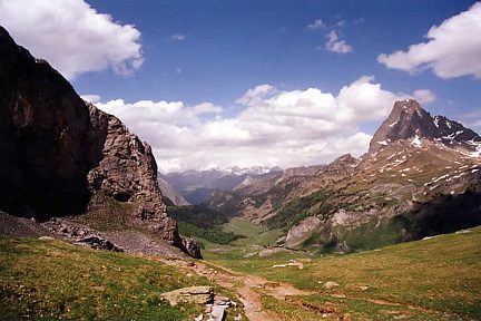 Pic du Midi d'Ossau depuis le col