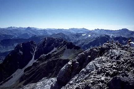 Depuis le sommet du Pic d'Anie