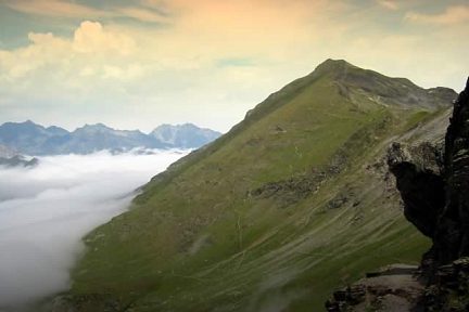 Le Piméné depuis la Hourquette d'Alans