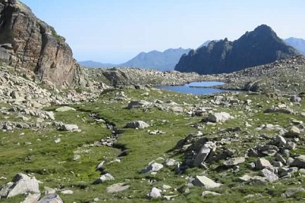 Lac d'Ardiden sur la montée au pic