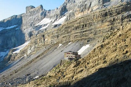 En vue du reguge des Sarradets