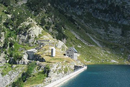 Barrage du lac de la Restanca