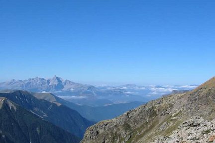 Vue de la brèche du Perier