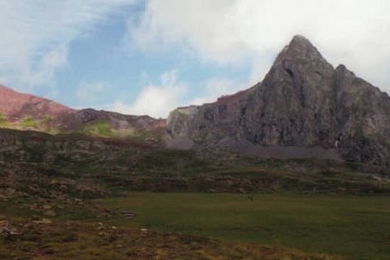 Vue sur le Vertice et le pic d'Anayet