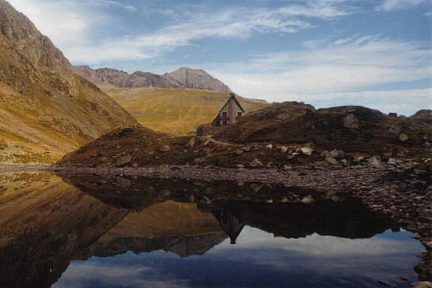 Refuge d'Ilhéou en octobre 1997