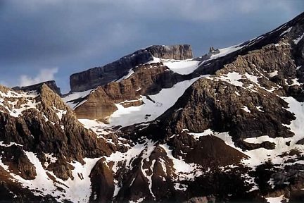 Brèche de Roland sous l'orage