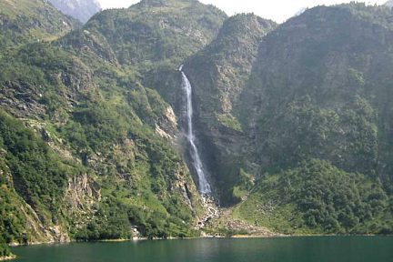 vers le lac d'espingo