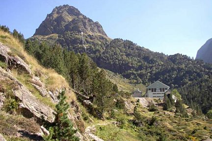 arrivée vers le refuge