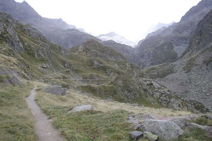 vers le lac de caillauas