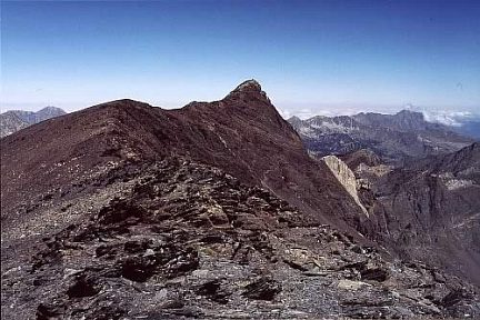 Vue depuis le sommet du Campbielh