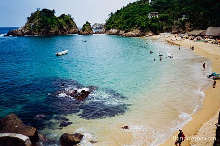 Superbe plage au Mexique