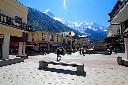 Centre ville de Chamonix