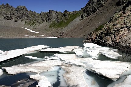 Lac de l'Eychauda, but de la randonnée 