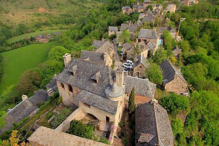 Rodelle depuis le promontoire
