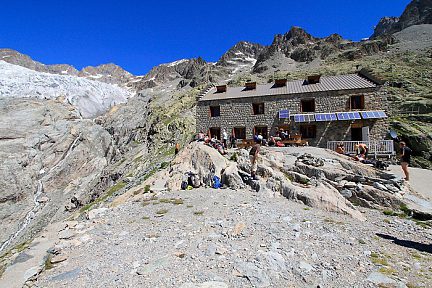 Refuge du Glacier Blanc, un endroit magique
