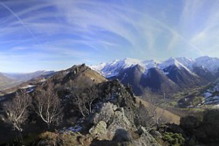 Panoramique au Pic de Pan
