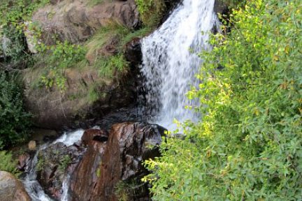 Cascade du Saut du Chien, vue de près
