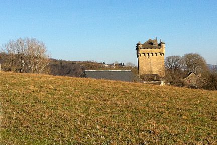 Plô de Masse, au dessus de la Vallée du Lot