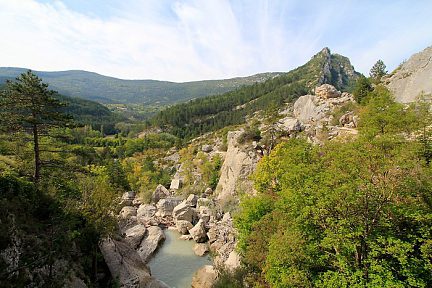 Le Saut de la Drôme, vue 1