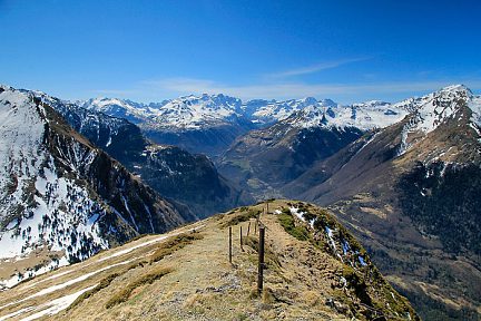 Sommets de Gavarnie depuis le pic de Bergons