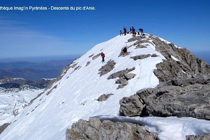 Descente du pic d'Anie