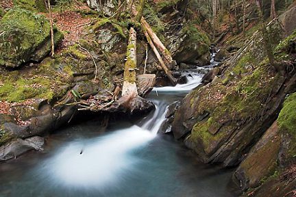 Cascades dans les Pyrénées (Pragnères)