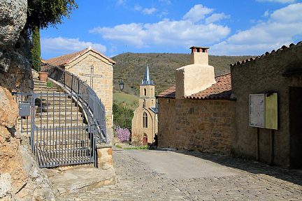 Visite du village de Peyre