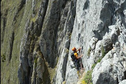 La Pène d'Udapet - Escalade