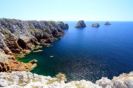 Pointe de Pen-Hir et les tas de pois