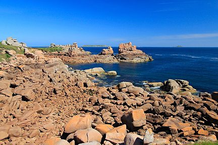 Côte de Granit Rose en Bretagne